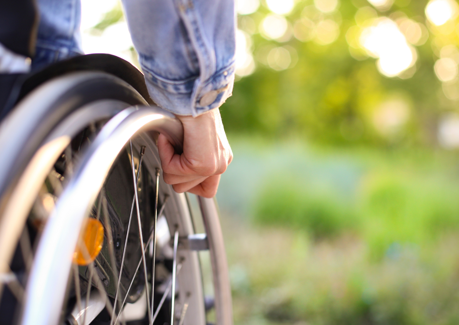 Image of person in wheelchair